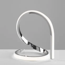 Selezionato da Mazzolaluce Abat jour camera da letto cromata design moderna led 8w 4500k