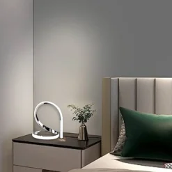 Selezionato da Mazzolaluce Abat jour camera da letto cromata design moderna led 8w 4500k