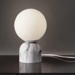 Selezionato da Mazzolaluce Abat jour per camera da letto effetto marmo
