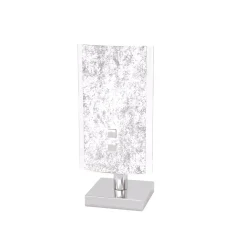 Top Light Abat-jour camera da letto in foglia argento shadow
