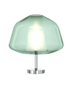 Top Light Abat-jour da comodino toplight vetro verde design moderna