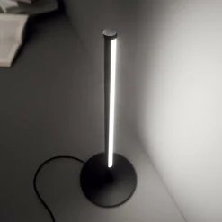 Ideal Lux Abat-jour lampada da tavolo moderna yoko bianca led 3000k