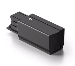 Gea Luce Accessori testata di alimentazione nero per binario trifase