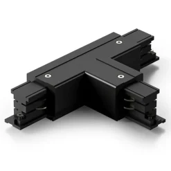 Gea Luce Accessorio giunto a t per connessione elettrica meccanica binario trifase nero