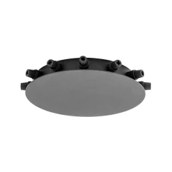Gea Luce Accessorio rosone 12 fori metallo nero opaco opaco