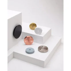 Gea Luce Accessorio rosone metallo ottone 12 fori
