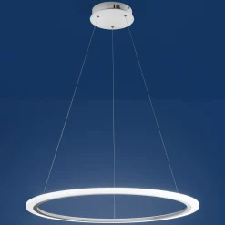 Affralux acryled lampadario moderno anello bianco led 32w 3000k