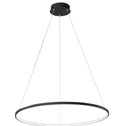 Affralux aluring lampadario moderno led 3200k nero