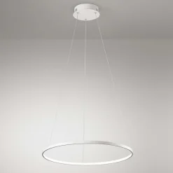 Affralux Aluring lampadario cerchio bianco led 3200k