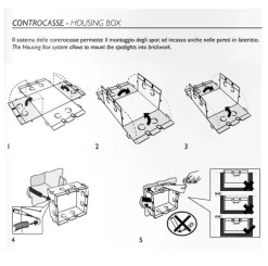 Selezionato da Mazzolaluce Cassaforma in metallo per incasso laterizio o muratura cod. 0234006