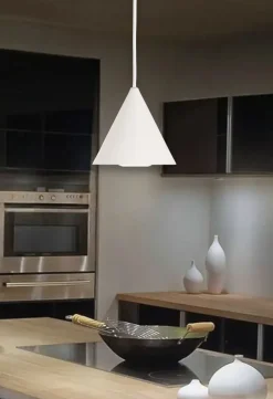 Ideal Lux a-line sp1 d30 lampada a sospensione bianco per cucina