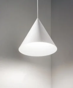 Ideal Lux a-line sp1d13 lampada da cucina a sospensione cono bianco