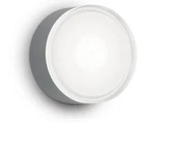 Ideal Lux urano pl1 big plafoniera per esterni antracite tonda gx53 ip44