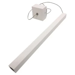 Affralux Lampada a sospensione da comodino squadrata bianca led 3w 3000k