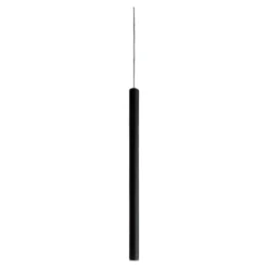 Affralux Lampada a sospensione per isola tubo nera led 3w 3000k