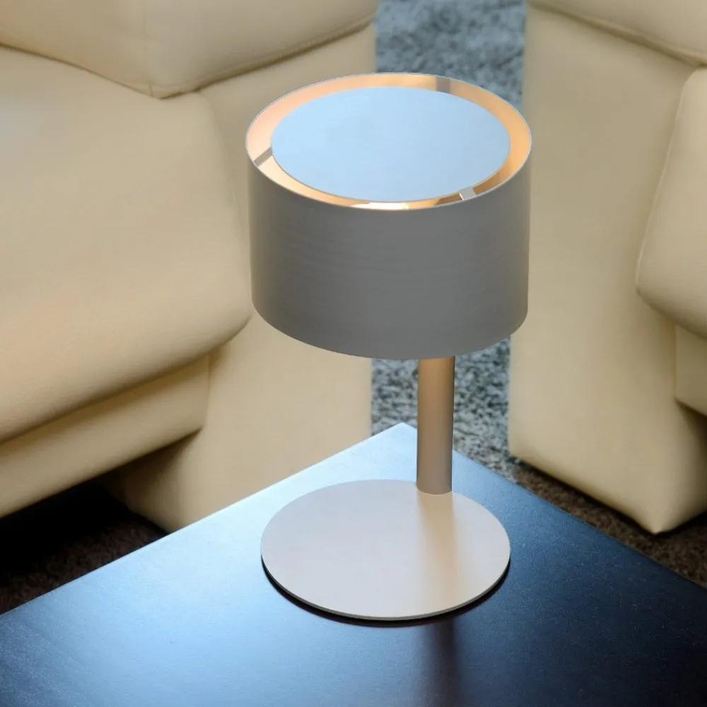 Selezionato da Mazzolaluce Lampada da comodino moderna grigio per camera da letto