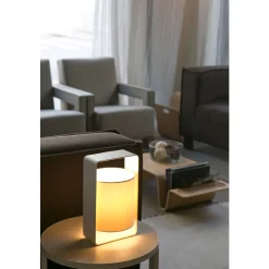 Selezionato da Mazzolaluce Lampada da comodino per camera da letto moderna paralume bianco