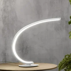 Gea Luce Lampada da scrivania bianca led 12w 3000k