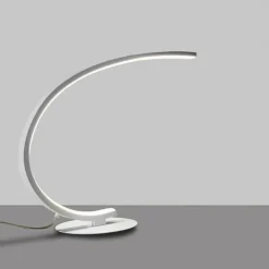 Gea Luce Lampada da scrivania bianca led 12w 3000k