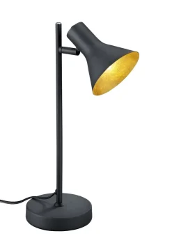 Selezionato da Mazzolaluce Lampada da scrivania nero oro orientabile
