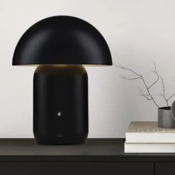 Selezionato da Mazzolaluce Lampada da tavolo nera led 3000k usb ricaricabile