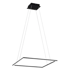 Affralux Lampadario da cucina nero quattro led 68w 3000k
