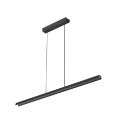 Linea Light Lampadario moderno nero halfpipe 2 led 28w 3000k