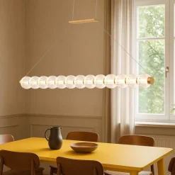Maytoni amulet lampadario da cucina led 22w 3000k moderno