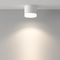 Maytoni plafoniera da bagno pauline rotonda da soffitto bianca ip44