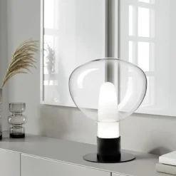 Miloox chobin lampada da tavolo design moderna dimmerabile fp