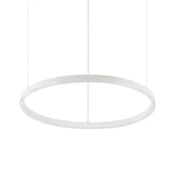 Ideal Lux Oracle slim sp d070 round lampadario bianco 38w 3000k