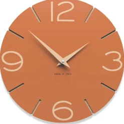 Complementi Selezionati da Mazzolaluce Orologio da parete tondo terracotta moderno
