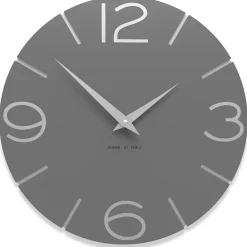 Complementi Selezionati da Mazzolaluce Orologio da parete tondo moderno grigio quarzo