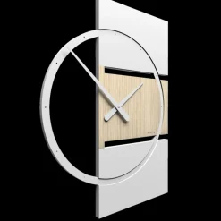 Complementi Selezionati da Mazzolaluce Adam orologio a parete moderno legno rovere decape'