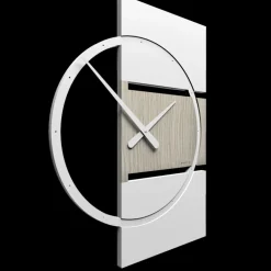 Complementi Selezionati da Mazzolaluce Adam orologio da parete moderno legno rovere breeze