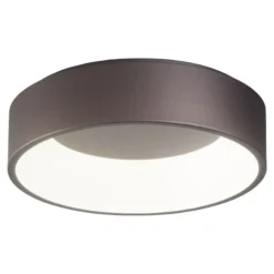 Affralux band diodi plafoniera cerchio da cucina 25w 3200k caffe marrone