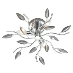 Affralux crystallivs plafoniera cromo cristalli