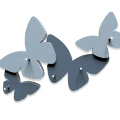 Complementi Selezionati da Mazzolaluce Appendichiavi da parete magnetico farfalle colore carta da zucchero