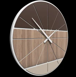 Complementi Selezionati da Mazzolaluce Benjamin orologio da parete 60 noce canaletto design moderno