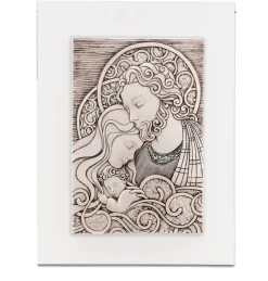 Bongelli Preziosi capezzale capoletto 30x40 quadretto sacra famiglia
