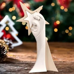 Bongelli Preziosi presepe moderno h15 stella nocciola statuina