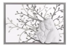Bongelli Preziosi Capezzale sacra famiglia 70x48 grigio