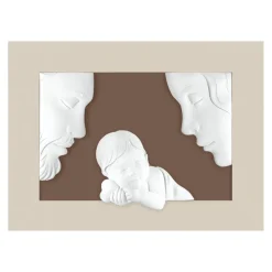 Bongelli Preziosi Capezzale moderno sacra famiglia nocciola 100x75