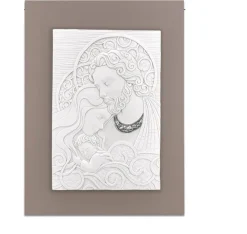 Bongelli Preziosi Capezzale capoletto 30x40 sacra famiglia tortora