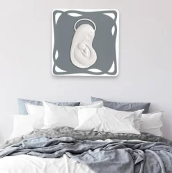 Bongelli Preziosi Capezzale 62x62 maternita grigio moderna