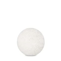 Ideal Lux Doris pt1 d58 lampada per giardino sfera bianca effetto granito