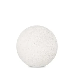 Ideal Lux Doris pt1 d48 lampada sfera per esterno bianca effetto granito