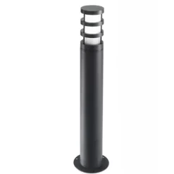 Gea Luce zeis lampione da giardino cilindro antracite moderno