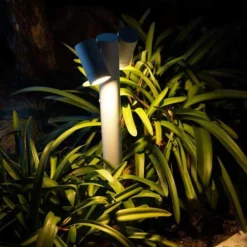 Gea Luce Lampioncino da esterno antracite luci orientabili