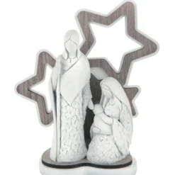 Bongelli Preziosi Mini presepe statuetta natalizio h14 rovere